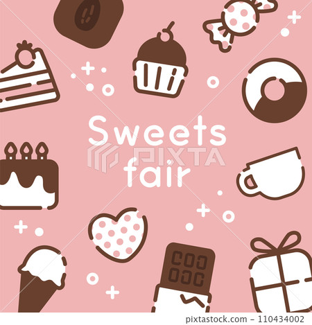 Simple sweets background b_2 110434002