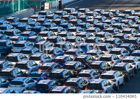 [神奈川縣] 出口到海外的汽車 - 橫濱大國碼頭 110434065