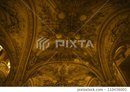 Beautiful decoration in Paris, France Beautiful decoration in Paris, France 110436001
