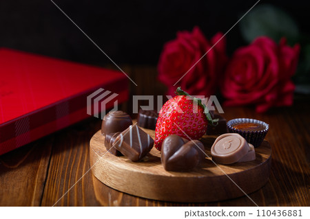 情人節 巧克力 情人節 110436881