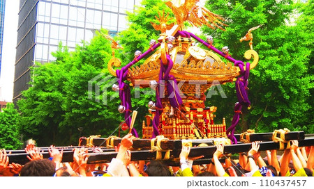 Scenery of Kanda Festival (Chiyoda Ward, Tokyo) 110437457