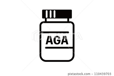 Icon of oral medicine for AGA (thinning hair treatment), image of AGA Icon of oral medicine for AGA (thinning hair treatment), image of AGA 110439703