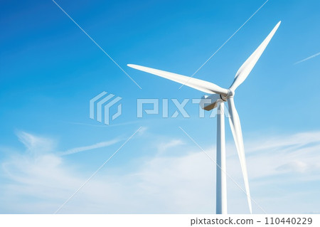 AI-generated content. windturbin wind power energy concept 110440229