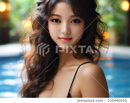 AI sexy beauty woman cute beautiful 110440910