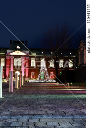 Christmas illuminations at Seibo Girls' School, celebrating its 100th anniversary 110441365