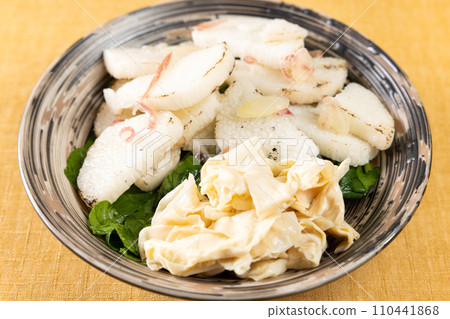 Japanese potato and yuba salad Japanese potato and yuba salad 110441868