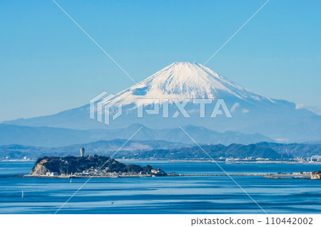 從逗子出發的富士山和江之島 110442002