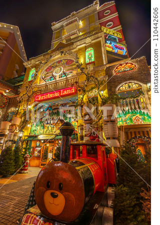 American Village night view American Village night view 110442606