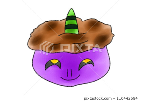 可愛的惡魔插畫 110442684