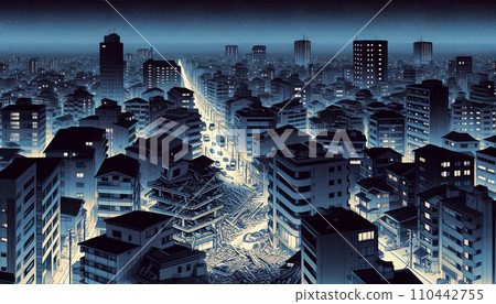 Natural disaster, uneasy night_4 Natural disaster, uneasy night_4 110442755