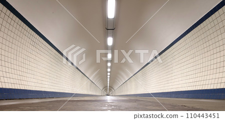 St. Anna's underground tunnel under the Scheldt River in Antwerp 110443451