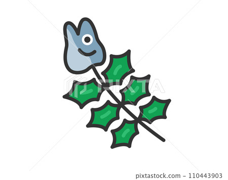 Illustration of Hiiragi Sardine icon (line drawing color) Illustration of Hiiragi Sardine icon (line drawing color) 110443903