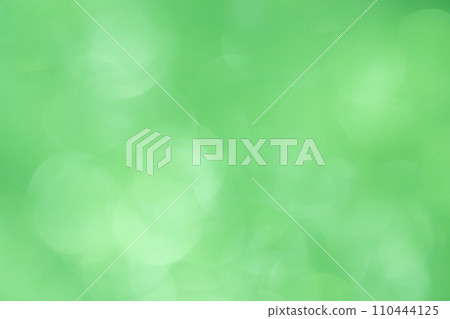 Green color bokeh image background material 110444125