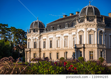 The Festetics Palace, Baroque palace located in the Keszthely, Zala, Hungary. The Festetics Palace, Baroque palace located in the Keszthely, Zala, Hungary. 110444285