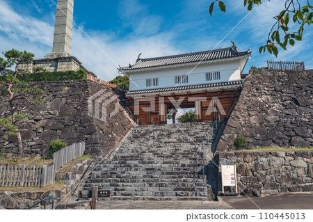 Yamanashi Kofu Castle Iron Gate 110445013