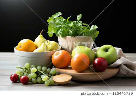Organic food, healthy ripe tropical nutrition. Citrus fruits, colorful background. Organic food, healthy ripe tropical nutrition. Citrus fruits, colorful background. 110445789