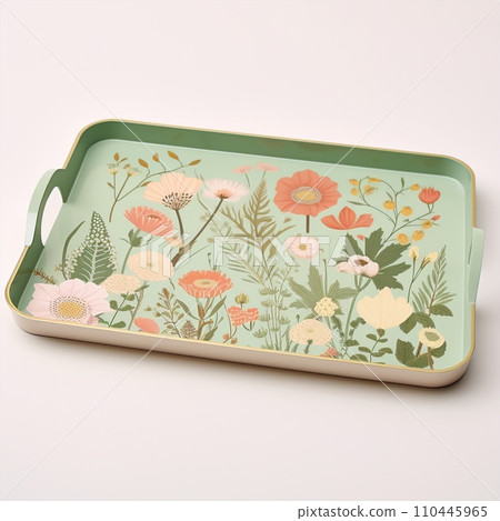 AI-generated content. Visually Stunning Floral Garden Inspired Paper Tray AI-generated content. Visually Stunning Floral Garden Inspired Paper Tray 110445965