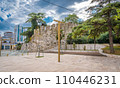the main square Sheshi Liria in Durres, Albania  110446231