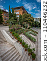 the main square Sheshi Liria in Durres, Albania  110446232