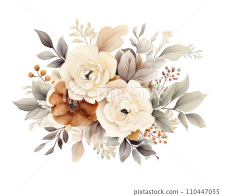 a watercolor floral bouquet that can be used to spell out the name etsy flower a watercolor floral bouquet that can be used to spell out the name etsy flower 110447055