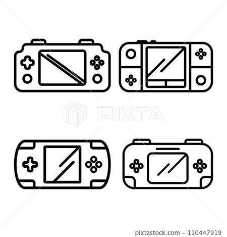 game console icon 110447919