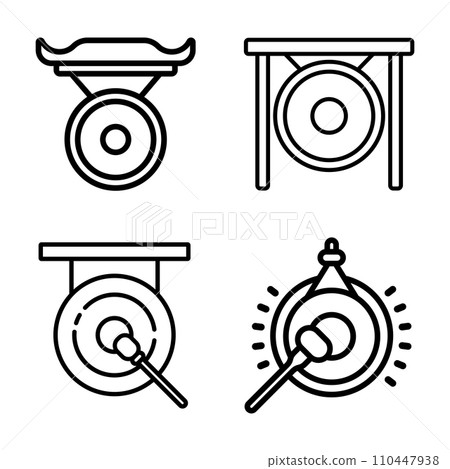 gongs icon 110447938