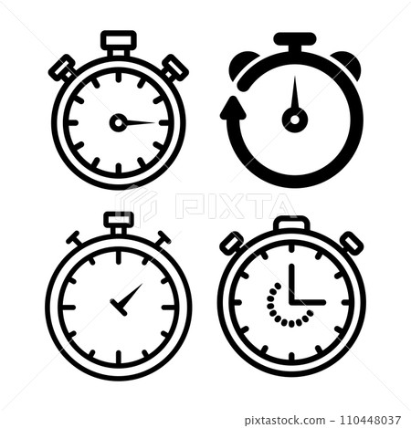 stopwatch icon 110448037