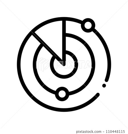 radar icon 110448115