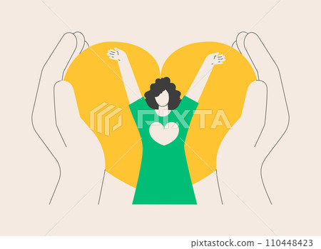 Self-concept abstract concept vector illustration. Self-concept abstract concept vector illustration. 110448423