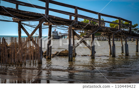 Karpen beach near Durres, Albania Karpen beach near Durres, Albania 110449422