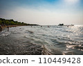 Karpen beach near Durres, Albania 110449428