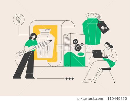 Packaging design abstract concept vector illustration. Packaging design abstract concept vector illustration. 110449850