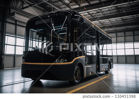 Bus Manufacturing Workshop of EV automobile factory plant.  110451398