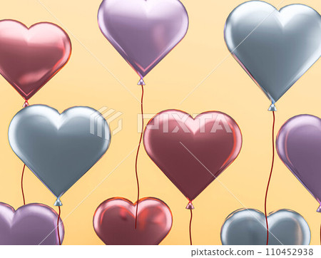 corazones render 3D corazones render 3D 110452938