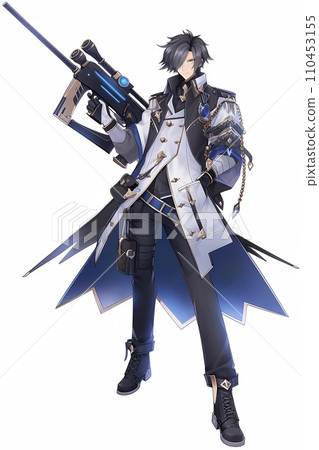 男性角色全身站立圖 110453155