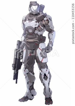 男性角色全身站立圖 110453156