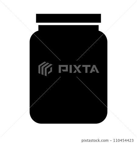 bottle container silhouette 110454423