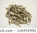 Dried sardines made from sesame seeds used in New Year's dishes and a type of Japanese dashi stock. 110454992