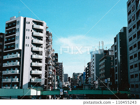 Scenery of residential area 110455243