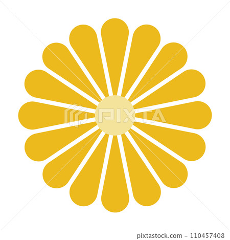 菊花的插圖 110457408