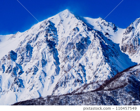 Hakuba Yarigatake summit Northern Alps 110457549