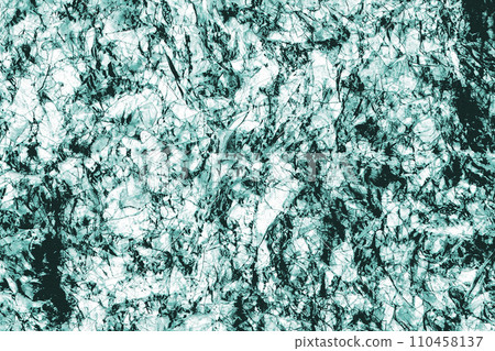 Abstract background in glacier silver color with fine cracks, stains and fibrous patterns on a white background. 110458137