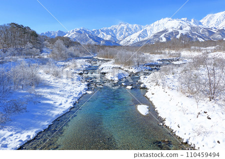 冬天的白馬，北阿爾卑斯山的嚴寒 110459494