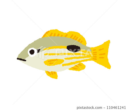 Yamatobi 手繪插畫【假黑鯛魚】 110461241