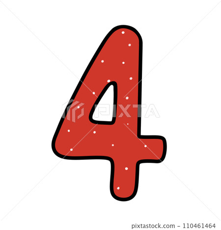 Number four Number four 110461464