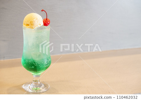 Delicious and cute cream soda Delicious and cute cream soda 110462032
