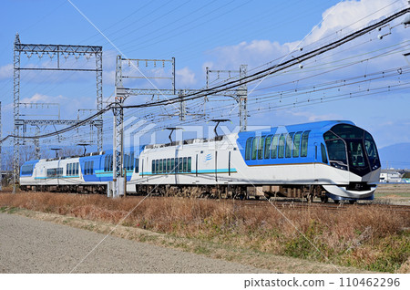 Kintetsu Yamada Line Higashimatsuzaka-Kushida Kintetsu 50000 series SV01 formation Shimakaze Kintetsu Yamada Line Higashimatsuzaka-Kushida Kintetsu 50000 series SV01 formation Shimakaze 110462296