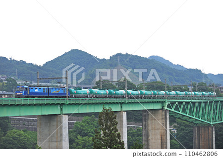 中央幹線鳥澤猿橋 JR Freight EH200-8（高崎） 110462806