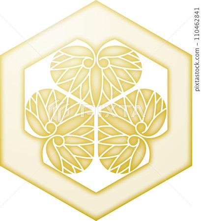 家徽：玳瑁三蜀葵【金】 110462841