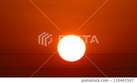 Beautiful nature morning with orange, yellow sunshine and fluffy clouds. Time lapse of clouds and sunrise. Beautiful nature morning with orange, yellow sunshine and fluffy clouds. Time lapse of clouds and sunrise. 110463567